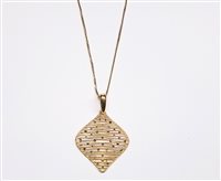 Pendant Soprana Gioielleria Woman in Gold RAFORATO LEGGERI - RAFORATO LEGGERI